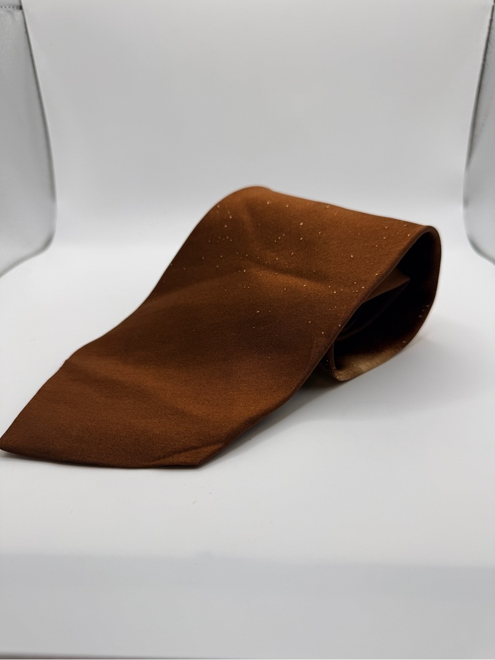 Balenciaga Pour Homme Silk Tie Brown Bronze Constellation Celestial